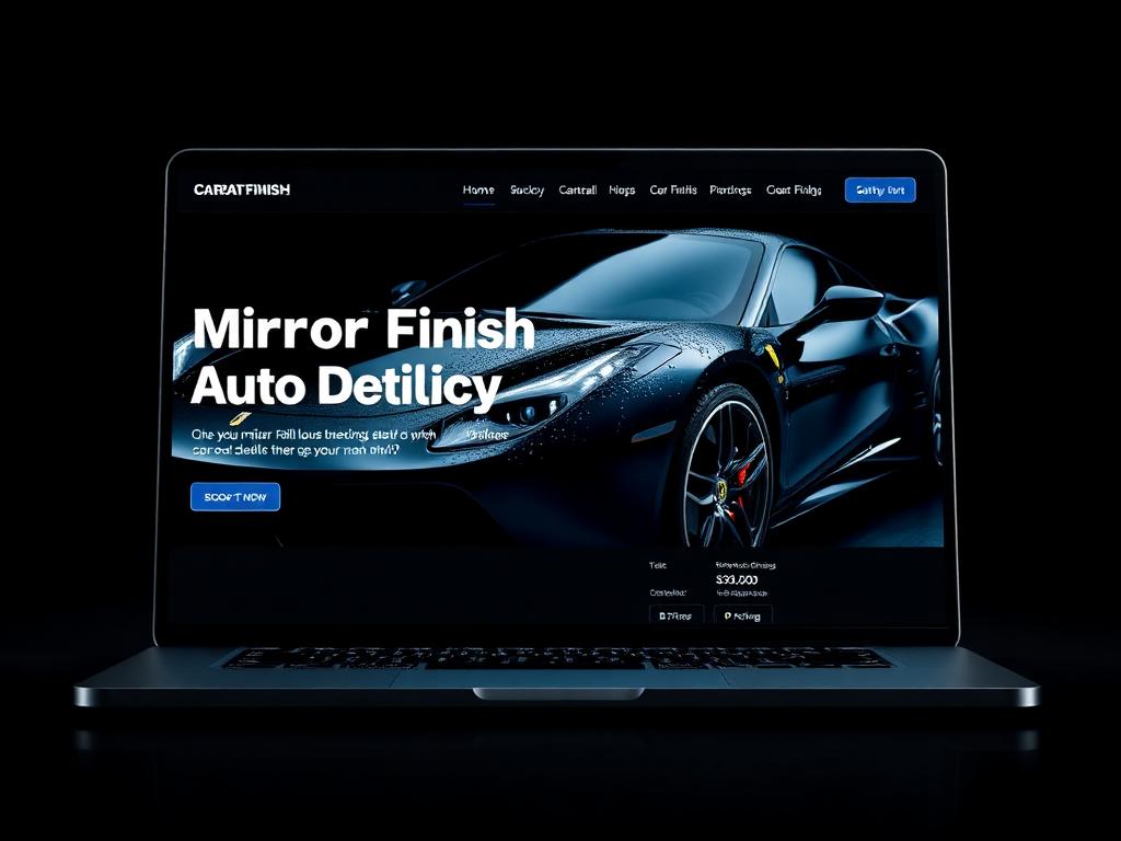 Auto Detailing Example