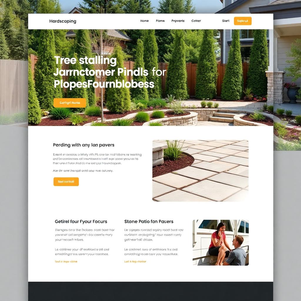 Hardscaping Example