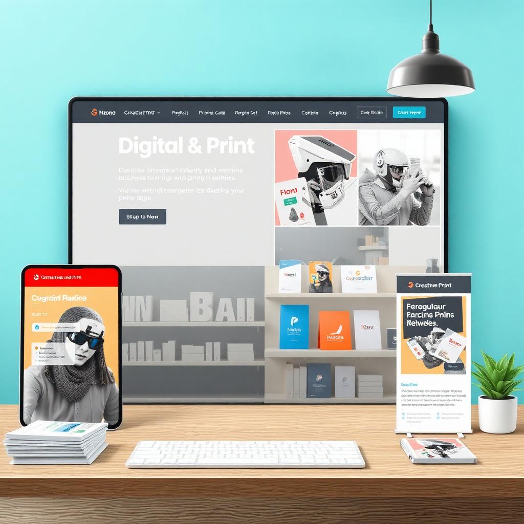Digital & Print Services Example